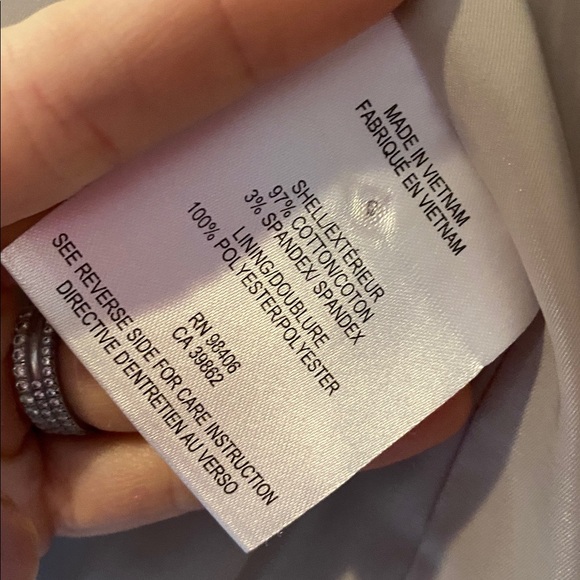 Theory Lanai Khaki Women's Blazer Size 4 - Picture 7 of 9